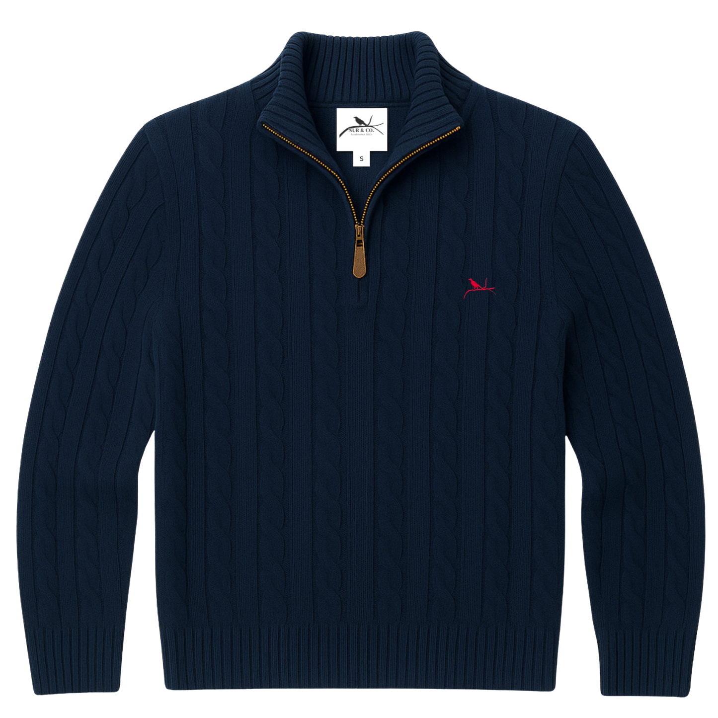 Nur Navy Quarter Zip